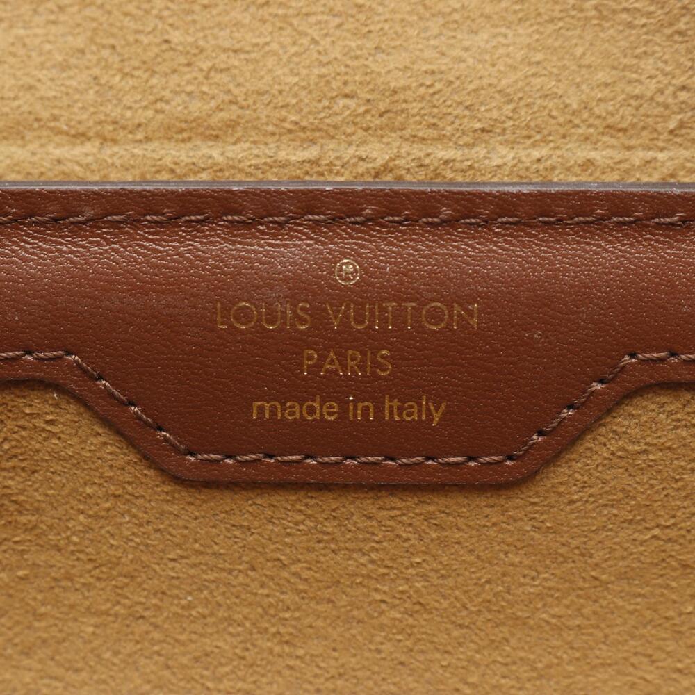 Louis Vuitton Brown Shoulder Canvas Bag Papillon Monogram Leather Trunk - Picture 4 of 6